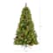 6ft. Pre-Lit Montana Mixed Pine, Pinecones & Berries Artificial Christmas Tree with Clear LED Lights